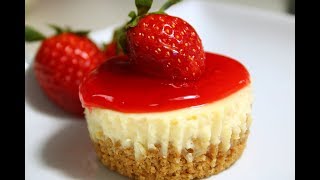 Easy Mini Cheesecakes [upl. by Yrrok314]