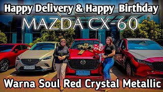 Delivery Spesial‼️ Mazda CX60 Kuro AWD  Warna Soul Red Crystal Metallic [upl. by Ingamar127]