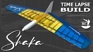 Shaka RC Flying Wing  Time Lapse Build [upl. by Grenville]