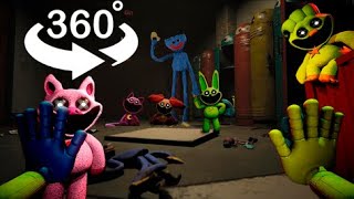 Poppy Playtime Escape from the SMILING CRITTERS 360 VR [upl. by Ettenay487]