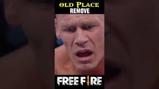 Old Place Remove Garena 🥺 Free Fire 🔥 freefire shorts [upl. by Olva]