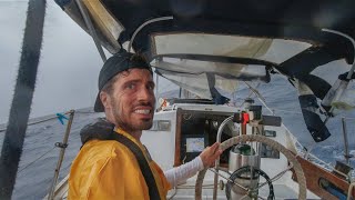 1st Solo Sail Across an Ocean 7 days alone on a 30 ft boat Honduras to Cuba [upl. by Shwalb]