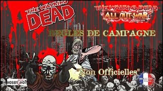 💀Walking Dead  📓 Règles de campagne quotnonofficiellesquot [upl. by Adnylem]