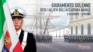 Giuramento solenne degli Allievi dell Accademia Navale di Livorno [upl. by Eelahc]