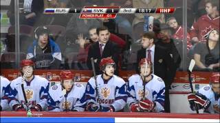 WJC 2012 • 720p • Russia  Slovakia • HD Highlights • U20 Словакия Россия [upl. by Sabina]