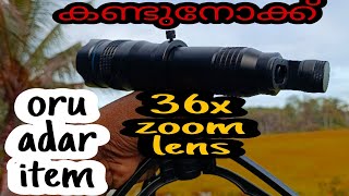 The gaint apexel 36x zoom lens for smartphone malayalam 2022 [upl. by Iveel]