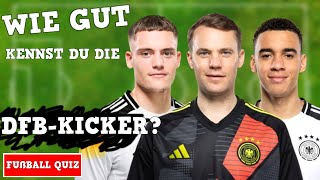 Das EM 2024 Quiz Wie gut kennst du die DFBKicker [upl. by Baily563]