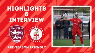 Match Highlights amp Interview  Malvern Town vs Redditch United [upl. by Homans]