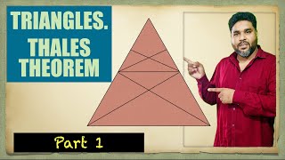 Triangles class 10 introduction THALESTHEOREM BASICPROPORTIOANILTYTHEOREM bpt [upl. by Martinsen311]