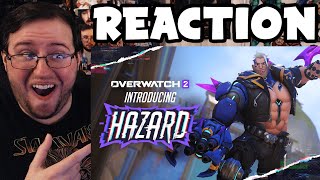 Gors quotOverwatch 2 Hazard  New Hero Gameplay Trailerquot REACTION [upl. by Aleit599]