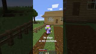 Rabanito tqm minecraft minecrafthumor minecrafthumor pesopluma natanaelcano es un rabano fyp [upl. by Eedya]