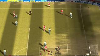 FIFA 07Gameplay Arsenal vs Manchester City [upl. by Dara]