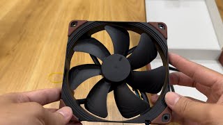 Unboxing Noctua NFA14 industrialPPC 2000 [upl. by Hnah437]