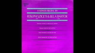 SZIGETI amp BARTOK  Bartok SECOND SONATA [upl. by Luhar]