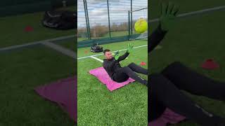 Modern Goalkeeper Drills😅 [upl. by Noelyn]