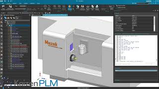 Mazak Integrex i 450H 1500U HTBC  NX CAM [upl. by Truk104]