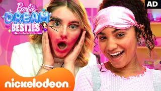 Barbie Bestie Blindfolded Makeover Challenge  Barbie Dream Besties Challenges [upl. by Nnylak]