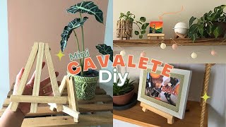 Mini Cavaletes de Madeira DIY Duas formas de usar e se inspirar✨ [upl. by Iren]