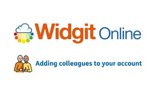 Widgit Online  Adding Colleagues [upl. by Westleigh]