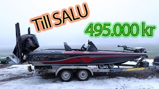 Till SALU Nitro Z20  Mercury 250 pro XS  495 000 kr [upl. by Yrnehnhoj]