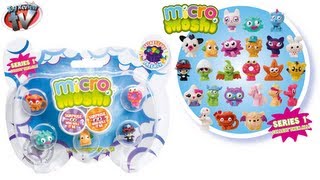 Moshi Monsters Micro Moshi Series 1 7 Pack Review [upl. by Settera]