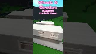 Bloxburg  Do you want your own Trailer Park  Wheels and Wonders House Tour  roblox bloxburg [upl. by Siver]