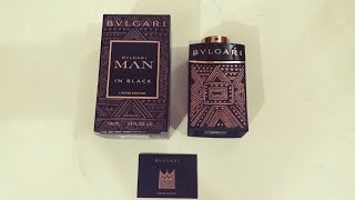 Bvlgari Man In Black Essence Limited Edition 2017 [upl. by Latsirhc806]