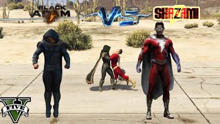 Black Adam vs Shazam epic Battle GTA 5 [upl. by Ion]