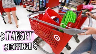 Target Shopping in Summer AlishaMarieVlogs [upl. by Elorac]