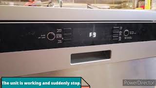 How to repair Dishwasher Error F9 [upl. by Sudderth866]