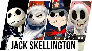 Jack Skellington  The Pumpkin King Evolution The Nightmare Before Christmas [upl. by Rox]