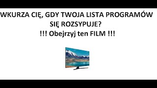 Telewizor LG  odczyt i edycja listy programów w KOMPUTERZE  Kopia zapasowa listy programów [upl. by Airotnes]