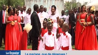 Société Le mariage en Côte dIvoire que de dépenses [upl. by Rimidalb734]