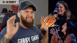 MAELYN JARMON vs SAVANNAH BRISTER “WHEN WE WERE YOUNG” 🔥 THE VOICE 2019 BATTLES REACTION [upl. by Nosauq]