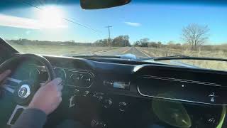 1965 Ford Mustang Fastback Restomod Test Drive [upl. by Lladnik]