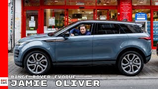 Jamie Oliver Test Drives The New Range Rover Evoque [upl. by Minier]