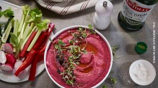 Het Recept is Simpel Hummus van rode biet [upl. by Floro]