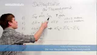 Hauptsätze der Thermodynamik  Abitur Chemie Grundlagen [upl. by Oiralih]