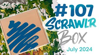 🩷ITS SO CUTE🌲 Scrawlrbox July 2024 UNBOXING 📦 [upl. by Kramer906]