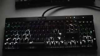 Corsair K70 RGB Linux Music Visualizer 2  Spectrograph [upl. by Onra]