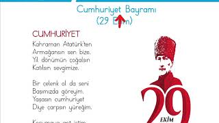 29 Ekim Cumhuriyet Bayramı Şiirleri Cumhuriyet Şiiri [upl. by Avera249]