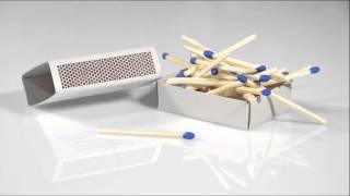 ASMR Shaking amp Tapping MatchboxMatches sounds No talking [upl. by Aisemaj234]