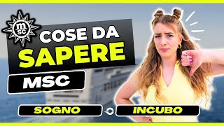 5 COSE DA SAPERE PRIMA DI PARTIRE CON MSC  MSC LIRICA SOGNO O INCUBO [upl. by Nnairac]