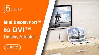 j5creates® Mini DisplayPort™ to DVI Adapter JDA132 [upl. by Davenport830]