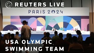 LIVE USA Olympic swimming team holds a press conference [upl. by Brogle]