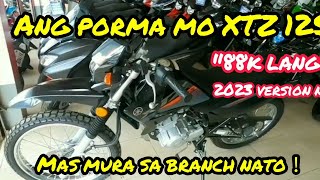 New Xtz125 2023🔥Mas pinatipid at pinaporma！Price and specs！ [upl. by Ojyma163]