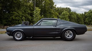 1967 Ford Mustang Pro Street Full Tour  Bring a Trailer [upl. by Erdnuaed]