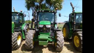 1ª Gincana de Tractores do Grupo Campicarn  John Deere Fendt Case Ih Renault [upl. by Nyad]