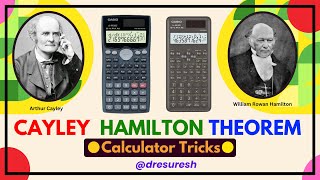 3 Cayley Hamilton Theorem  Unit 1  21MAB101T  Calculator Tricks [upl. by Merilee161]