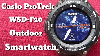 Casio ProTrek WSDF20  Timer Function [upl. by Bara235]